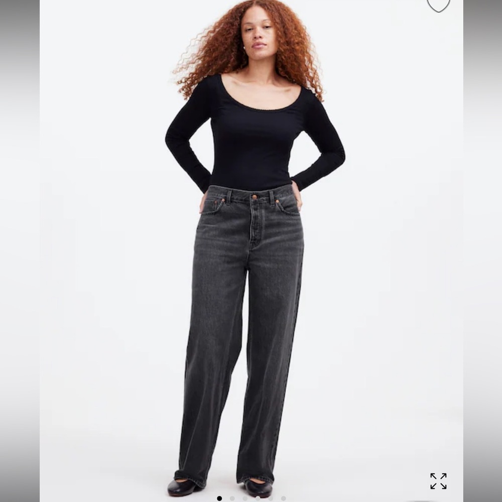 Low-Slung Baggy Jeans in Kingswood Wash